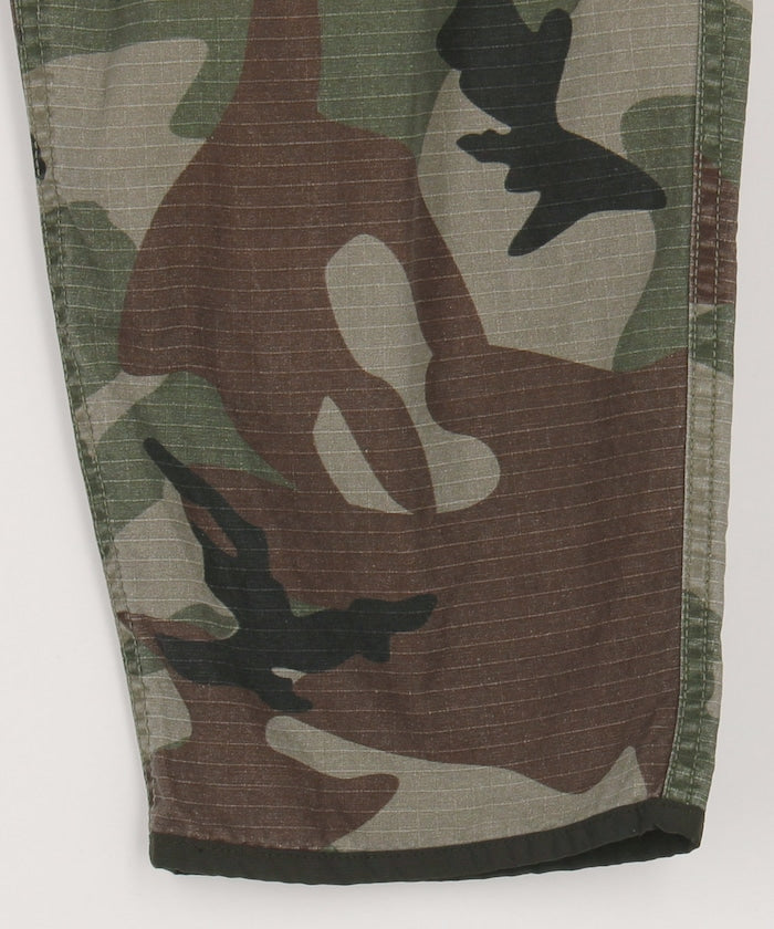 NAUTICA JP / 尼龍異材質拼接工裝長褲