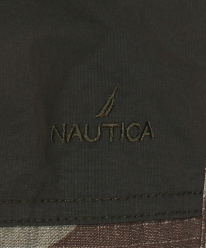 NAUTICA JP / 尼龍異材質拼接工裝長褲