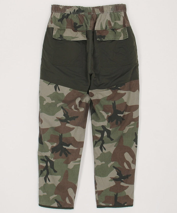 NAUTICA JP / 尼龍異材質拼接工裝長褲