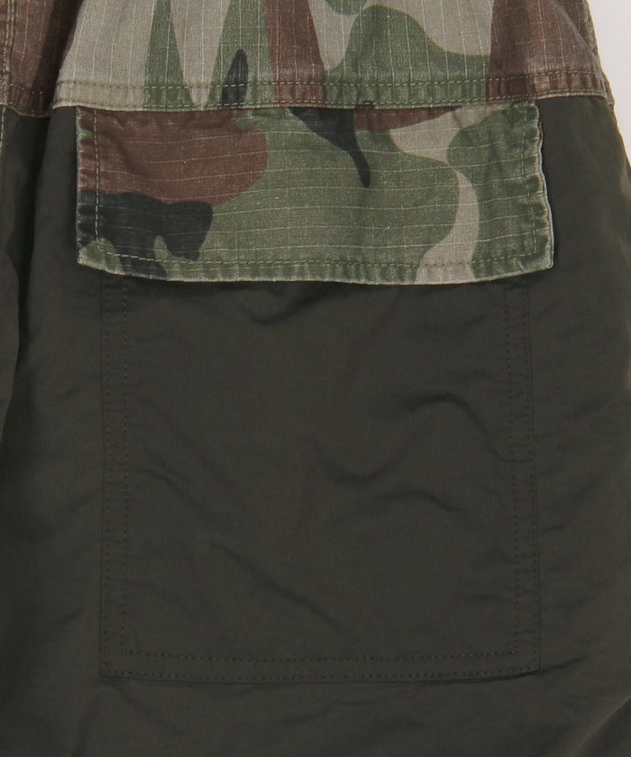 NAUTICA JP / 尼龍異材質拼接工裝長褲