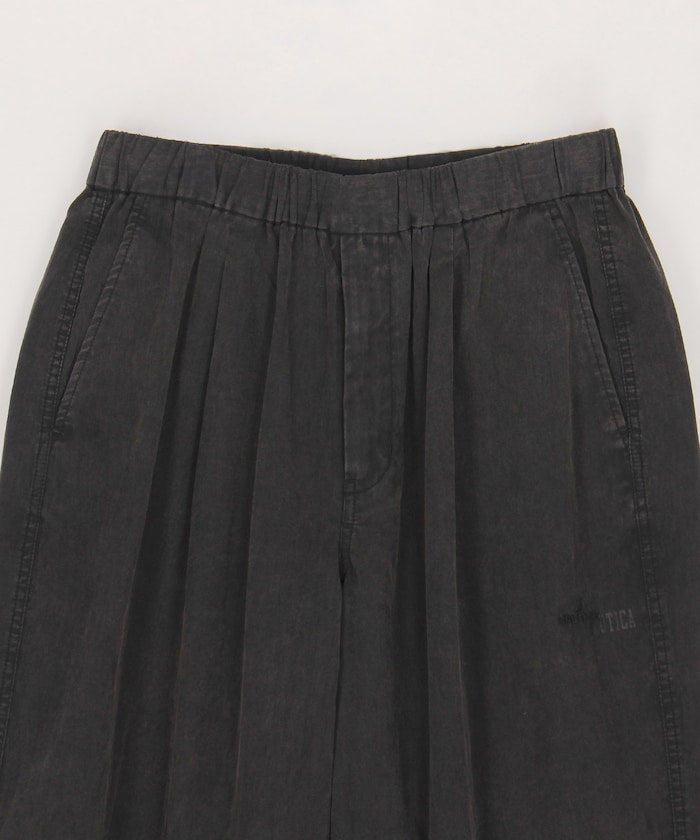 NAUTICA JP / 刷舊尼龍抽繩長褲