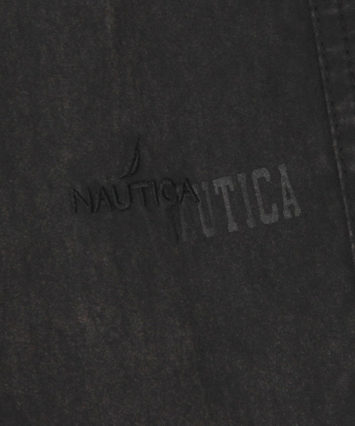 NAUTICA JP / 刷舊尼龍抽繩長褲