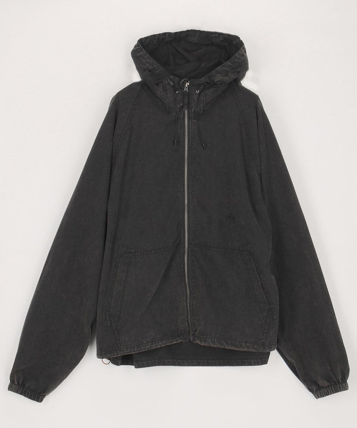 NAUTICA JP / 水洗加工 尼龍拉鍊連帽外套