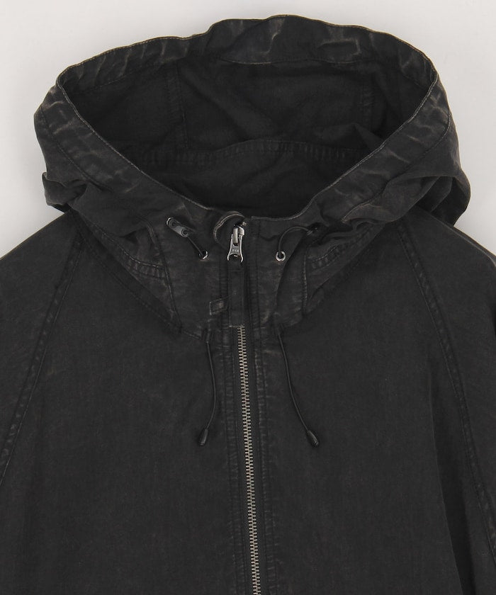 NAUTICA JP / 水洗加工 尼龍拉鍊連帽外套