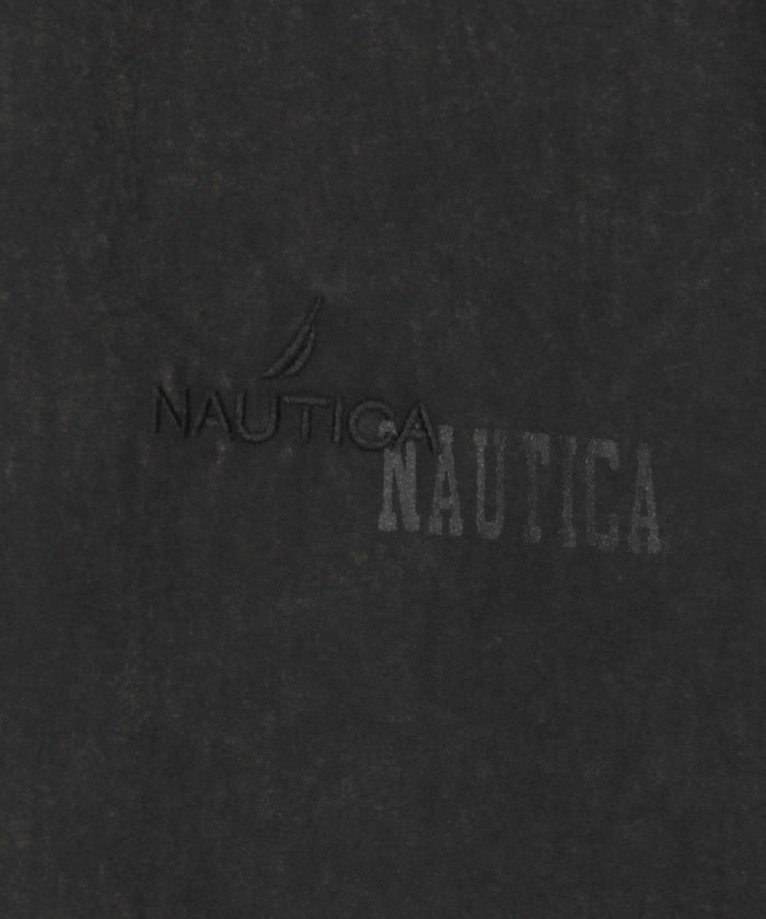 NAUTICA JP / 水洗加工 尼龍拉鍊連帽外套