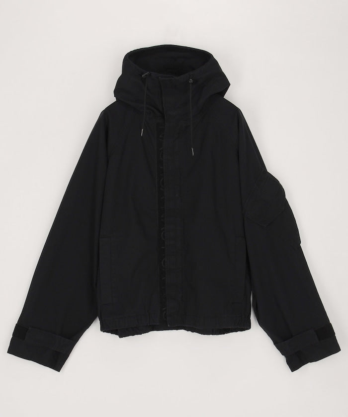 NAUTICA JP / 迷彩抽繩軍事短款外套