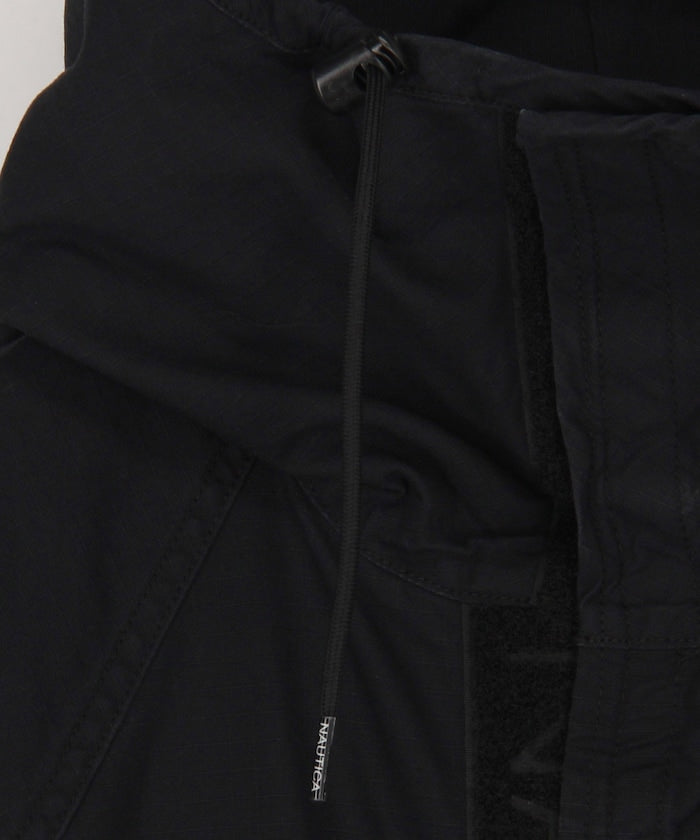 NAUTICA JP / 迷彩抽繩軍事短款外套