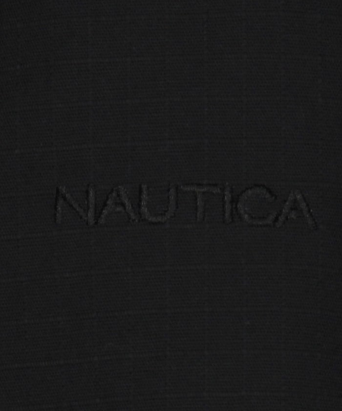 NAUTICA JP / 迷彩抽繩軍事短款外套