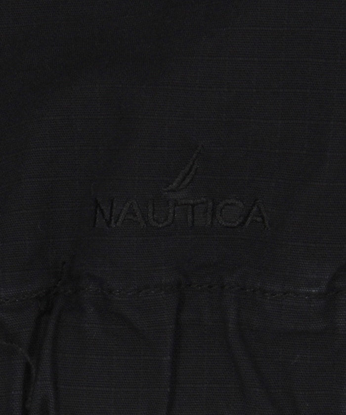 NAUTICA JP / 迷彩抽繩軍事短款外套