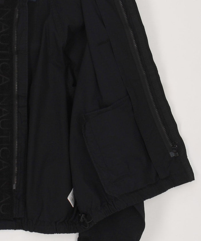 NAUTICA JP / 迷彩抽繩軍事短款外套