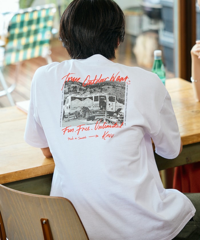 KAVU × FREAK'S STORE / 車款照片 短袖T恤