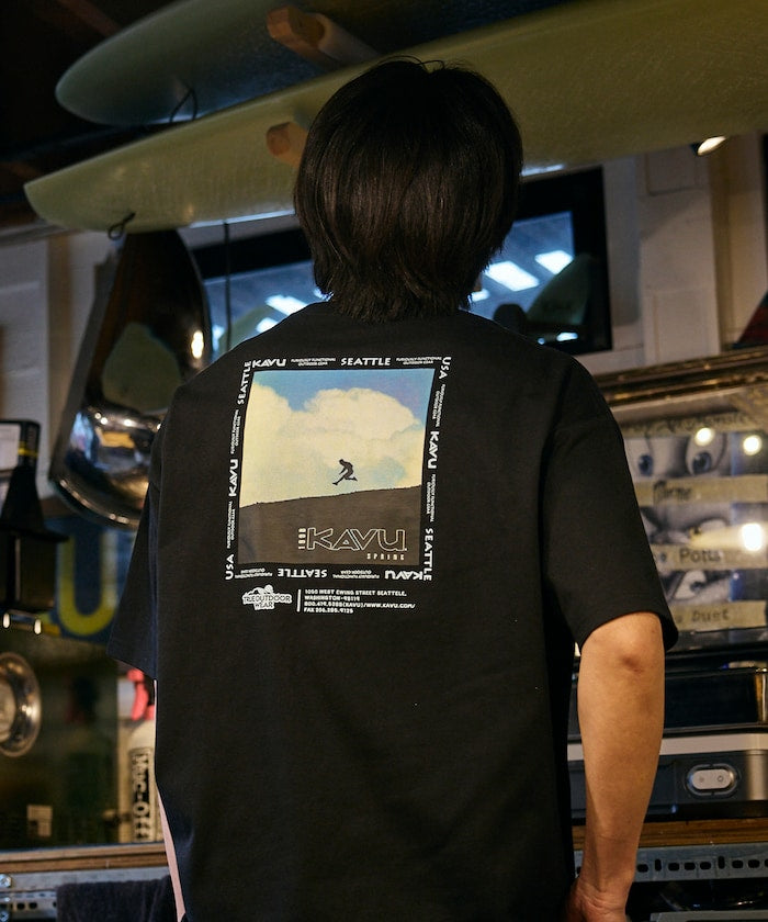 KAVU × FREAK'S STORE / 攝影印花 短袖T恤