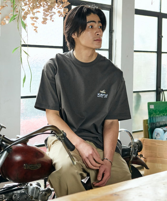 KAVU × FREAK'S STORE / 鳥類圖像 短袖T恤