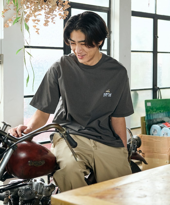 KAVU × FREAK'S STORE / 鳥類圖像 短袖T恤