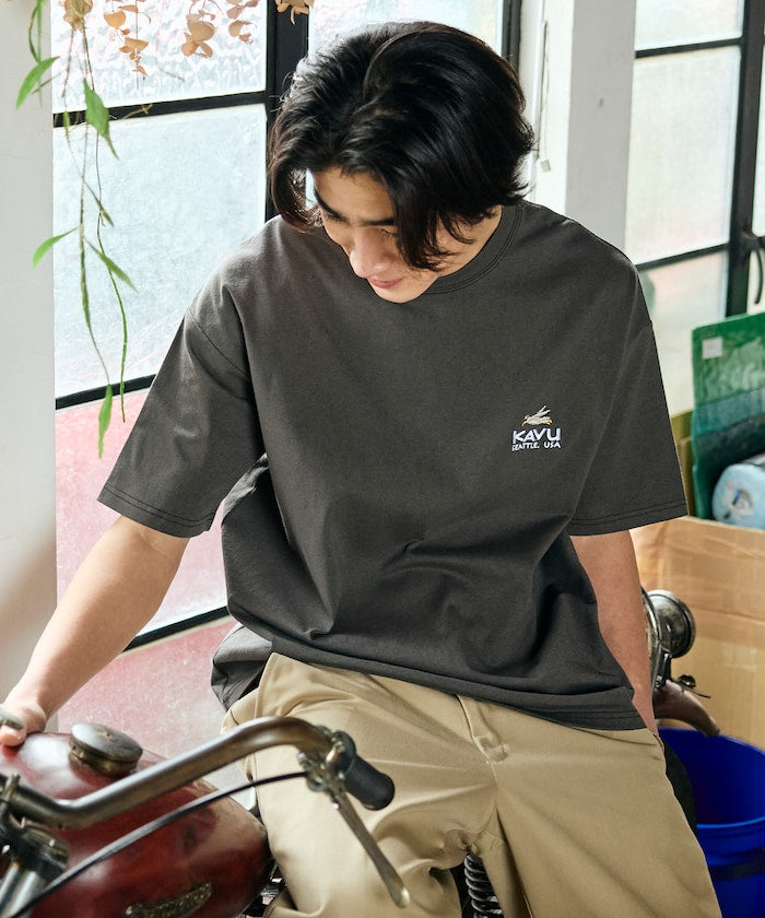 KAVU × FREAK'S STORE / 鳥類圖像 短袖T恤