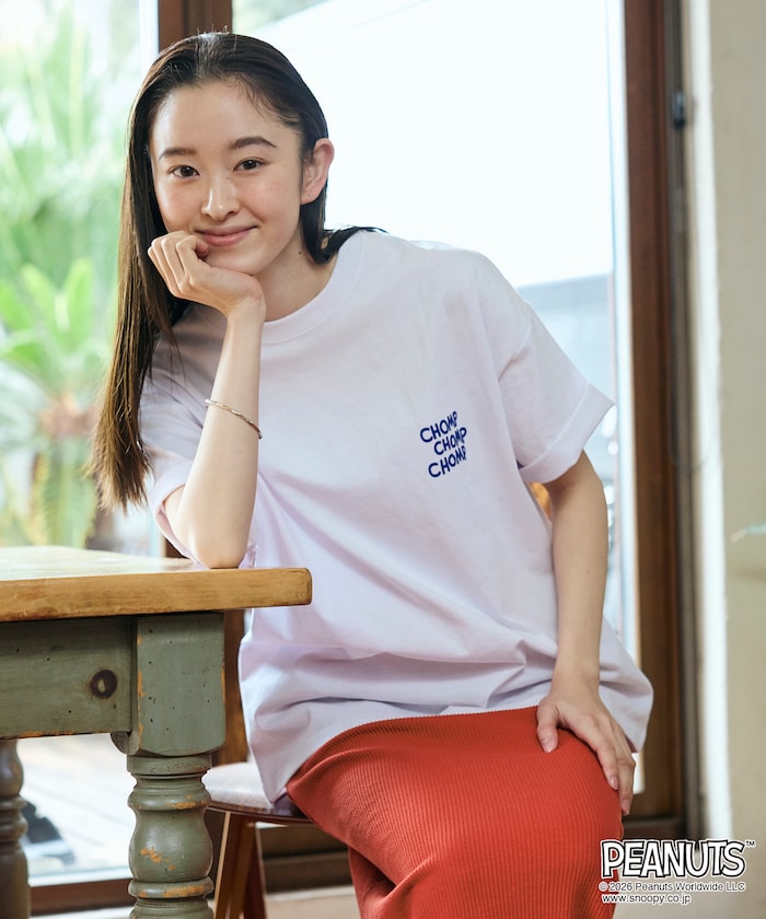 PEANUTS x FREAK’S STORE / CHOMP 圖案 短袖T恤