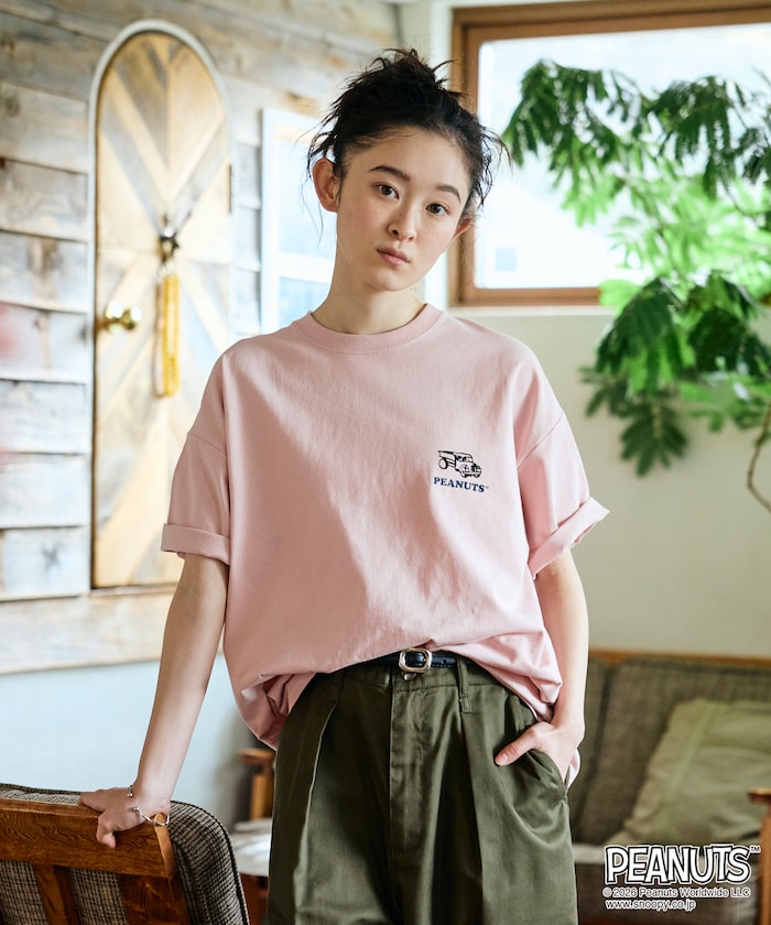 PEANUTS x FREAK’S STORE / HAPPY FUN DAY 圖案 短袖T恤