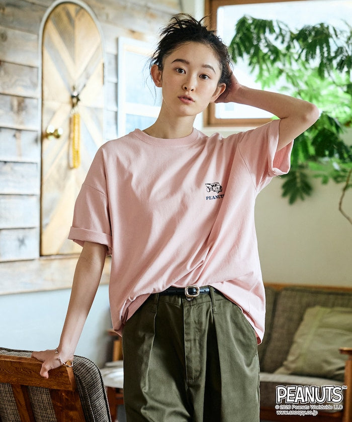 PEANUTS x FREAK’S STORE / HAPPY FUN DAY 圖案 短袖T恤