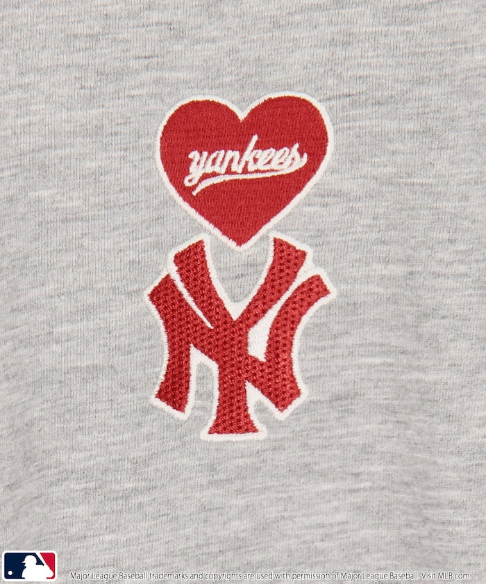 MLB x FREAK’S STORE愛心刺繡 短袖T恤