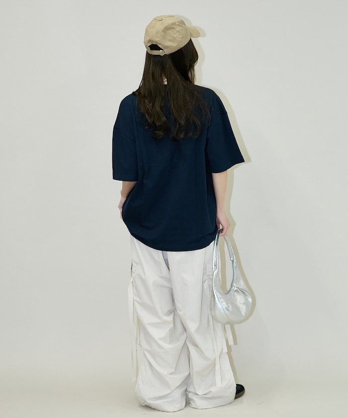 U.S. POLO ASSN. / 刺繡小標 涼感 短袖T恤
