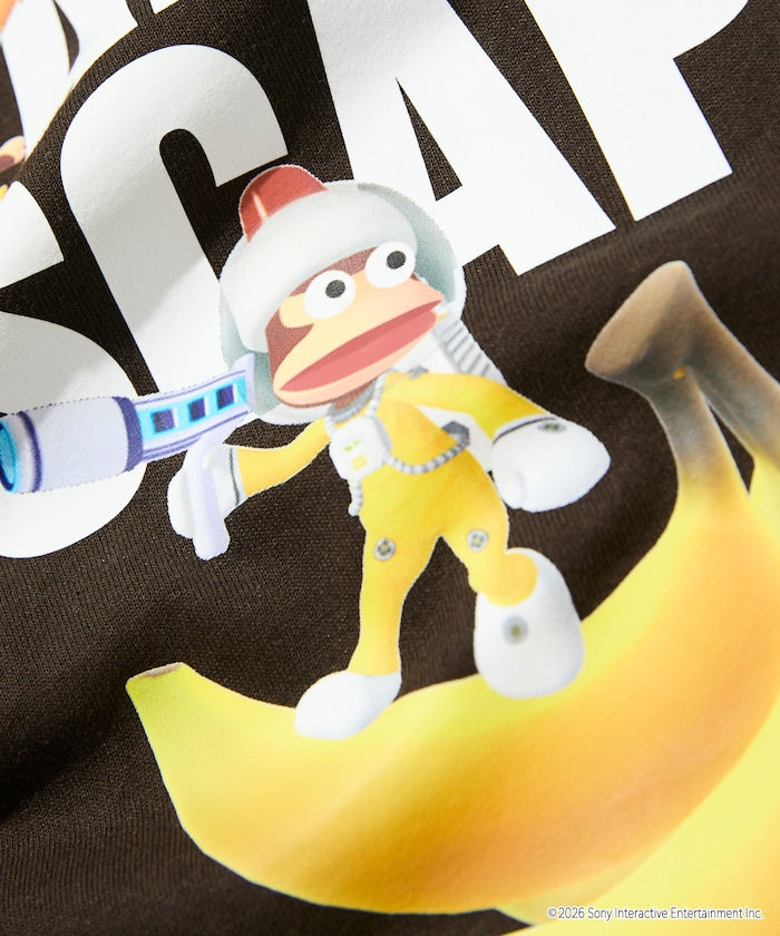 PlayStation x FREAK’S STORE / 抓猴 背後香蕉圖案 短袖T恤