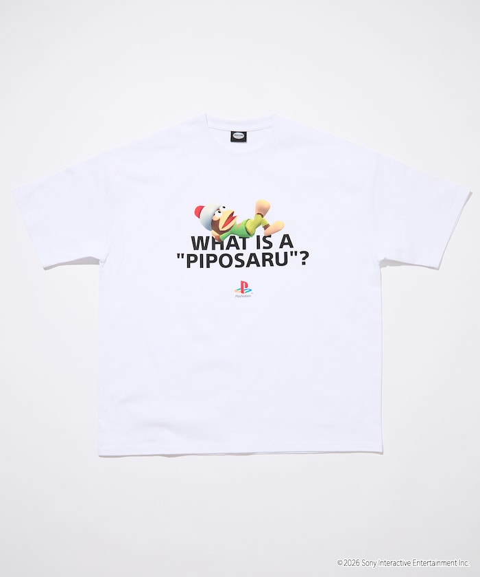 PlayStation x FREAK’S STORE / 抓猴 正面文字 短袖T恤