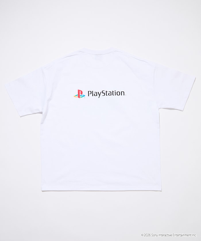 PlayStation x FREAK’S STORE / 抓猴 正面文字 短袖T恤