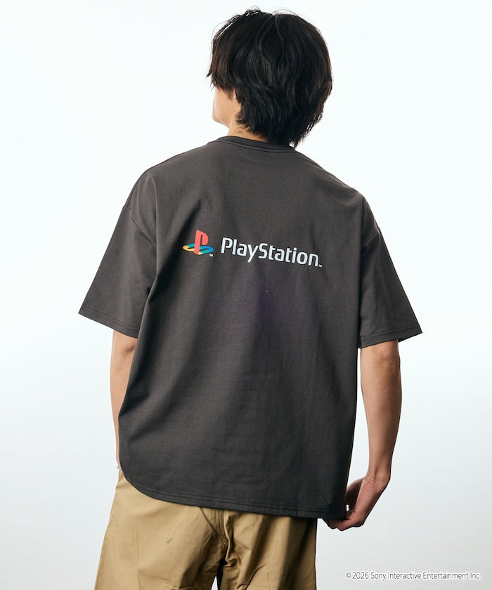 PlayStation x FREAK’S STORE / 抓猴 正面文字 短袖T恤