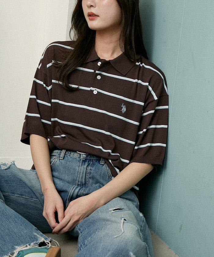 U.S. POLO ASSN. / 涼感 針織Polo衫