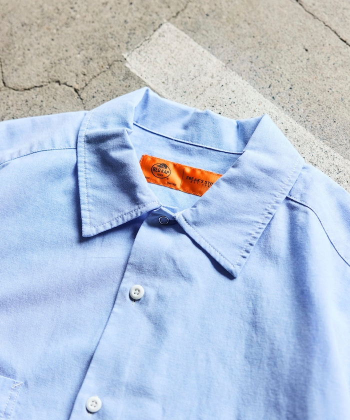 RED KAP × FREAK’S STORE / 牛津布短版剪裁短袖襯衫