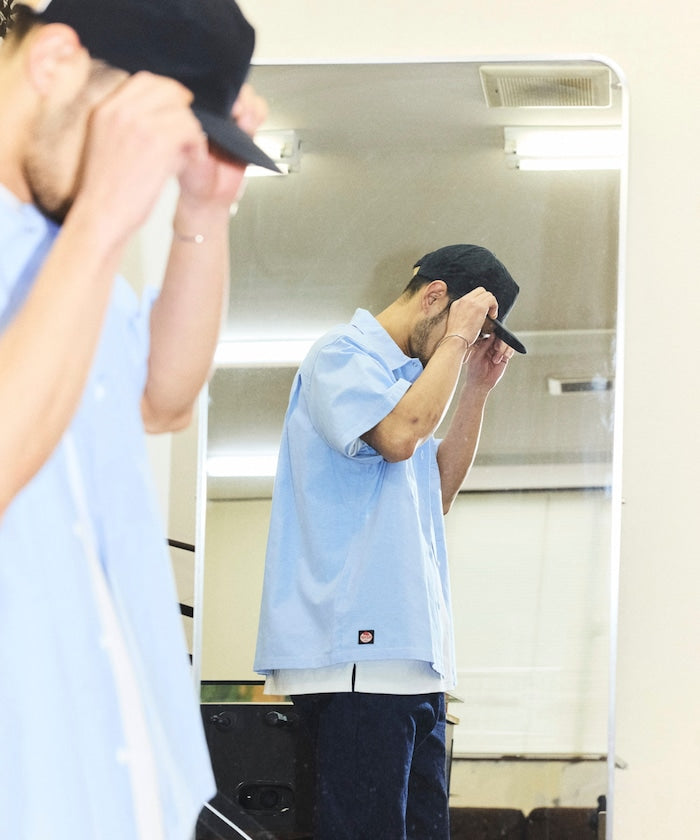 RED KAP × FREAK’S STORE / 牛津布短版剪裁短袖襯衫