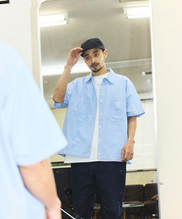 RED KAP × FREAK’S STORE / 牛津布短版剪裁短袖襯衫