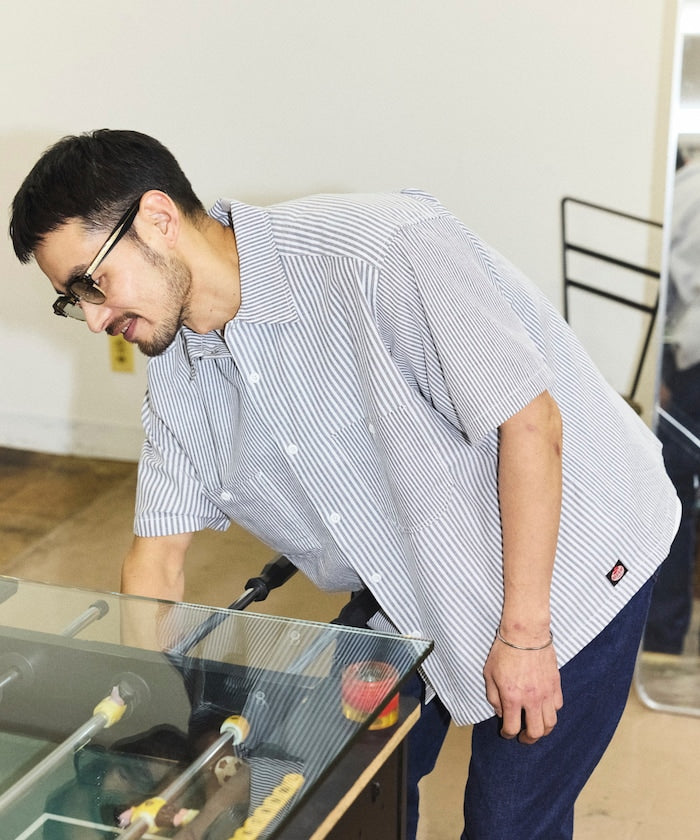 RED KAP × FREAK’S STORE / 牛津布短版剪裁短袖襯衫