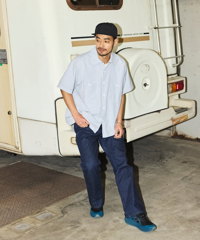 RED KAP × FREAK’S STORE / 牛津布短版剪裁短袖襯衫