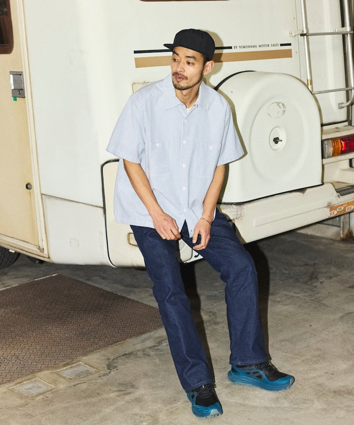 RED KAP × FREAK’S STORE / 牛津布短版剪裁短袖襯衫