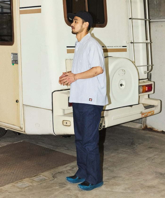 RED KAP × FREAK’S STORE / 牛津布短版剪裁短袖襯衫