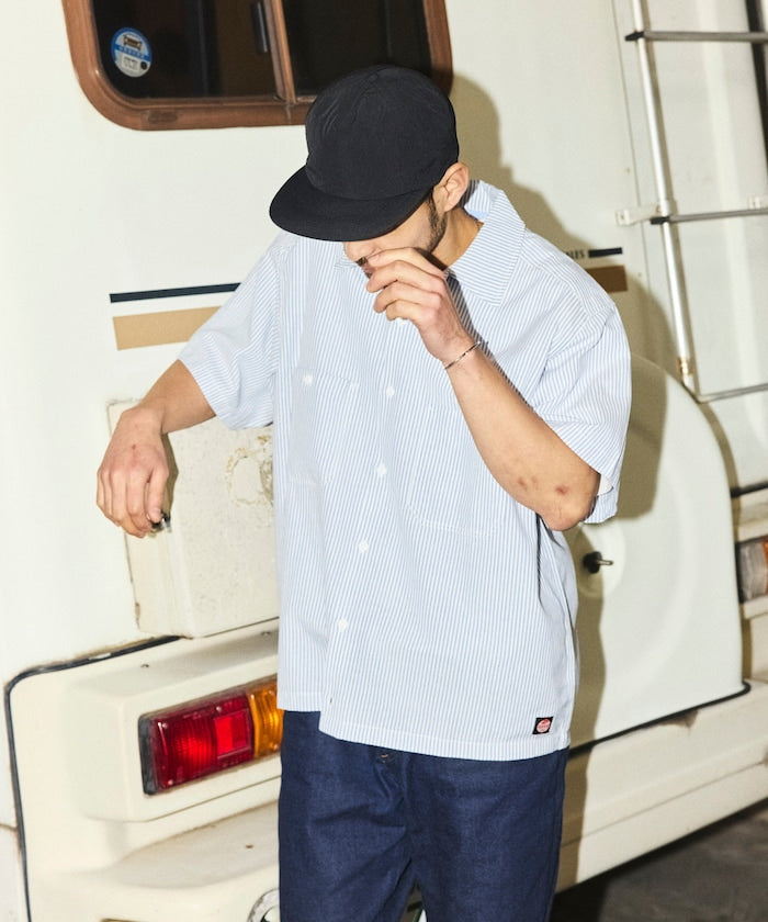 RED KAP × FREAK’S STORE / 牛津布短版剪裁短袖襯衫