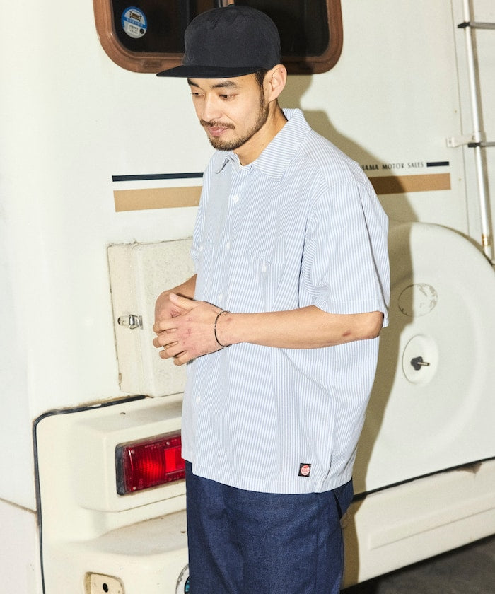 RED KAP × FREAK’S STORE / 牛津布短版剪裁短袖襯衫