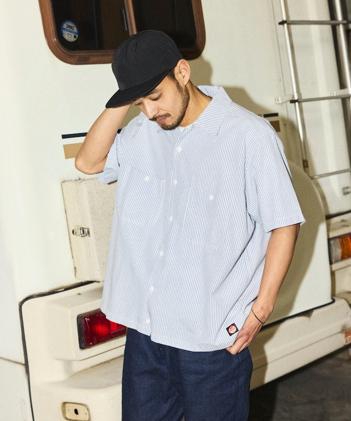 RED KAP × FREAK’S STORE / 牛津布短版剪裁短袖襯衫