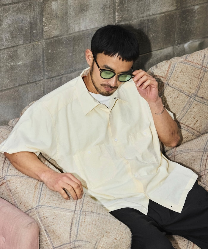 RED KAP × FREAK’S STORE / 牛津布短版剪裁短袖襯衫