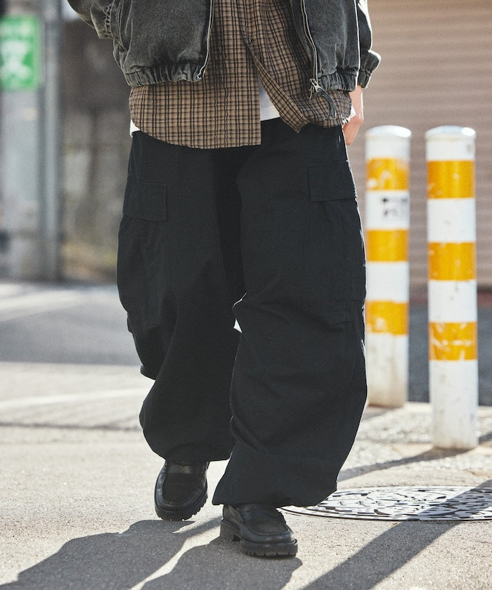 NAUTICA JP / 弧形工裝長褲