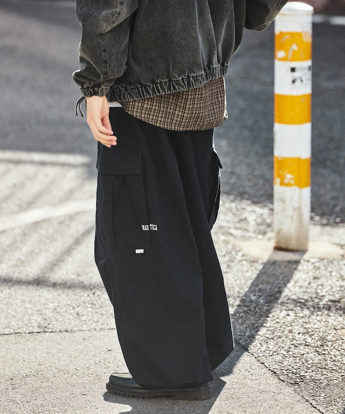 NAUTICA JP / 弧形工裝長褲