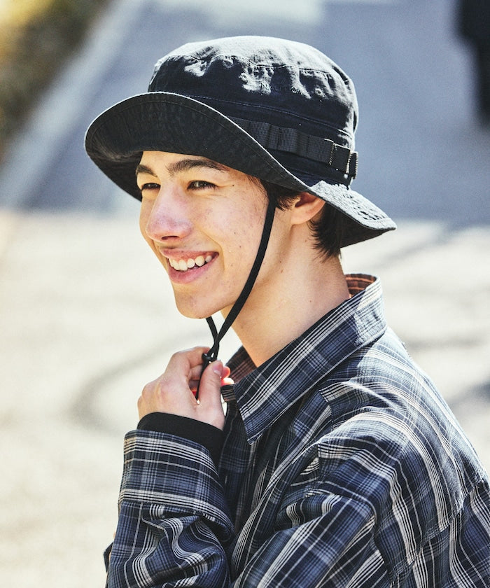 NAUTICA JP / 抗撕裂布 戰術遮陽圓邊帽