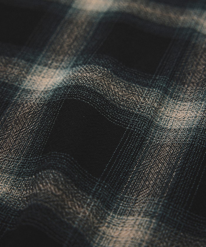 FREAK’S STORE / 漸層格紋 短袖襯衫