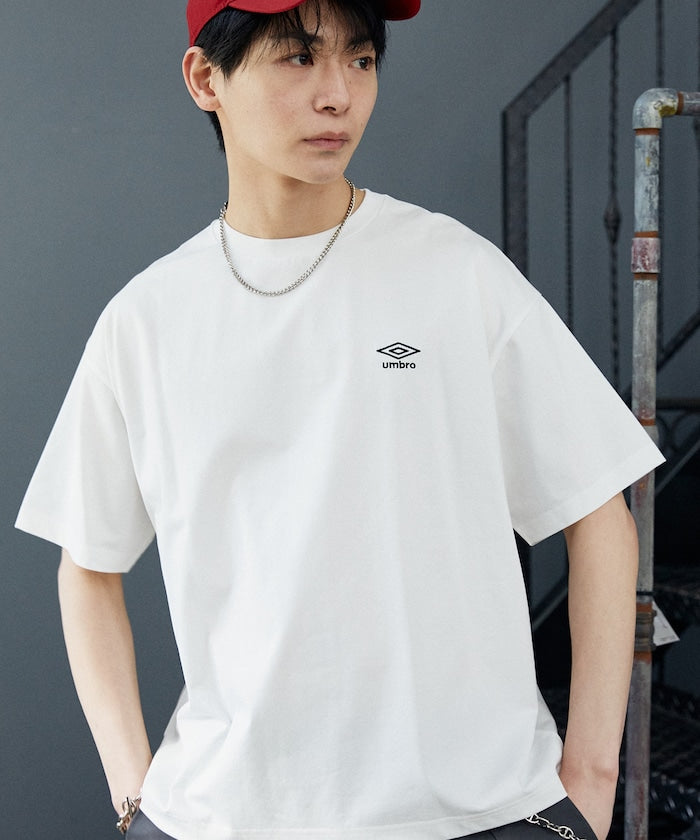 UMBRO / 吸水速乾 刺繡標誌 短袖T恤