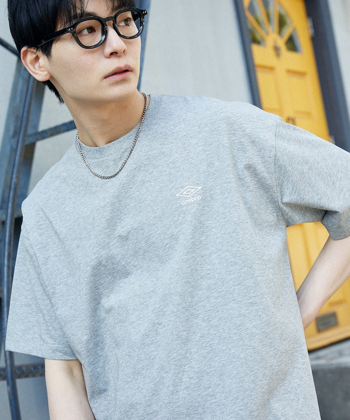 UMBRO / 吸水速乾 刺繡標誌 短袖T恤