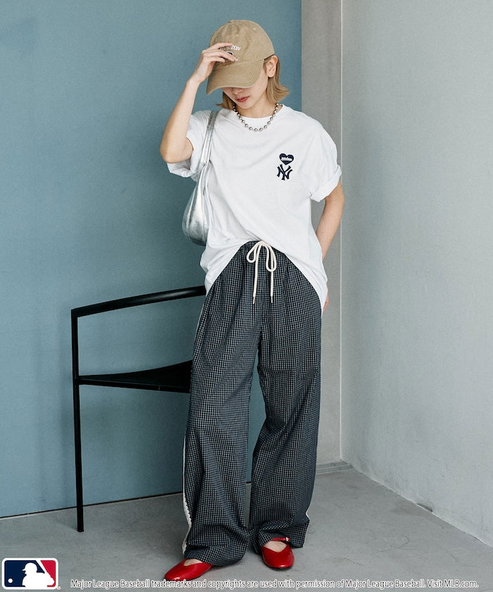 MLB x FREAK’S STORE愛心刺繡 短袖T恤