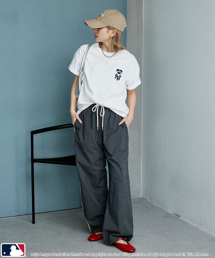 MLB x FREAK’S STORE愛心刺繡 短袖T恤