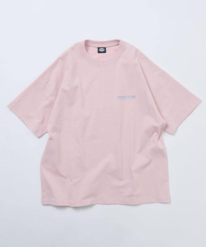 FREAK'S STORE / 收據圖像 背面印花 短袖T恤