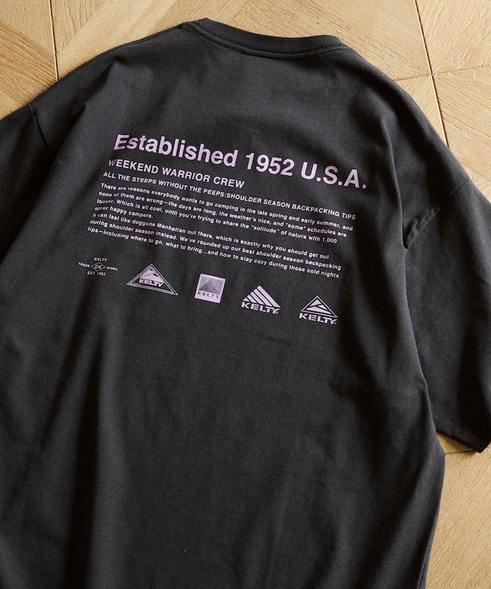 KELTY×FREAK'S STORE / 歷史標誌 短袖T恤